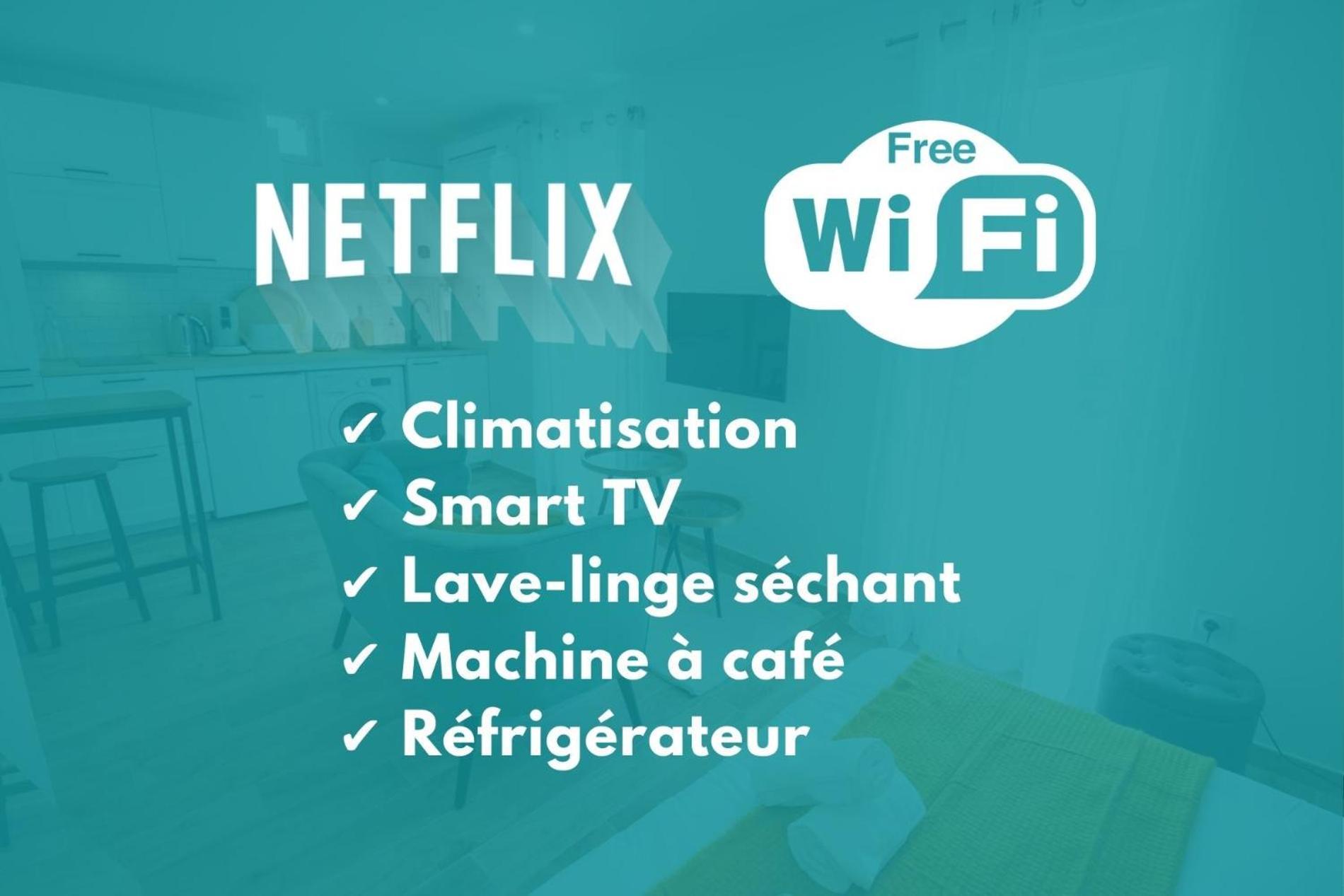 Apartamento Charmant Studio Climatise 'Alma 1' - Beziers Centre - Wifi Fibre - Netflix Exterior foto